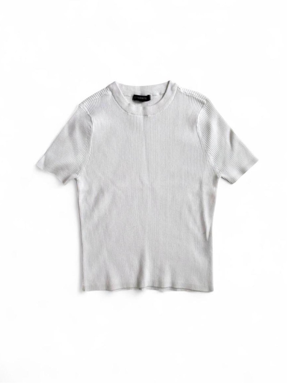 3 / $30 💘 Dynamite White Ribbed T-Shirt Top